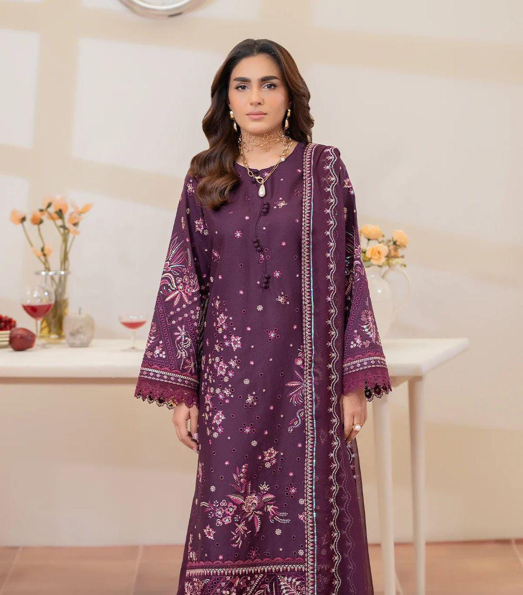 WhatsApp Image 2026-01-25 at 4.09.15 PM (1) PRESENTING SERENE MOST LUXURY EMBROIDERED HIT CODE - Image 1